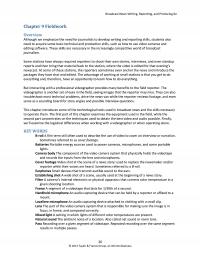 Journalism Chapter 9