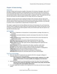 Journalism Chapter 10