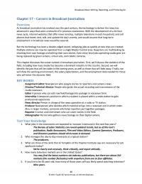 Journalism Chapter 17