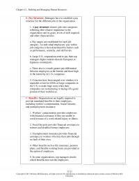 Management Chapter 12 Building And Managing Human Resources Pay Structure Managers Have Establish Pay