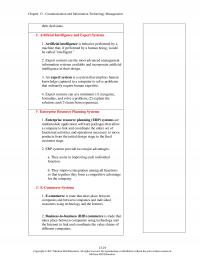 Management Chapter 13 Communication And Information Technology Management Their Decisions Artificial Intelligence And Expert