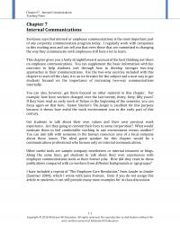 Business Communication Chapter 7 Internal Communications Teaching Notes Internal Communications Everyone Says That Internal