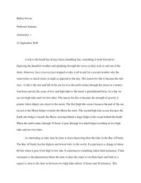 Astronomy Final Essay