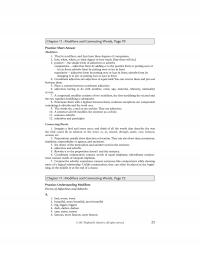 Communications Chapter 11 Modifiers And Connecting Words