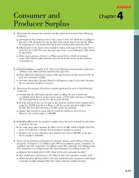 Economics Chapter 4&nbsp;Determine The Amount Of Consumer Surplus