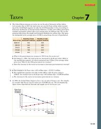 Economics Chapter 7&nbsp;The United States Imposes An Excise Tax On The Sale Of Domestic Airline Tickets