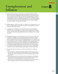 Economics Chapter 8 Interactive Activity Unemployment And Inflation Each Month Usually The First Friday