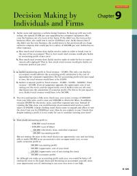 Economics Chapter 9&nbsp;Jackie Owns And Operates A Website Design Business