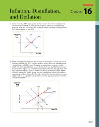 Economics Chapter 16 Interactive Activity Inflation Disinflation And Deflation The Economy Scottopia Policy Makers