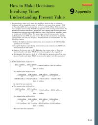 Economics Chapter 9a&nbsp;Suppose That A Major City’s Main Thoroughfare