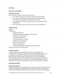 Counseling Chapter 24 Codependency And Enabling Learning Objectives After Studying This Students Should