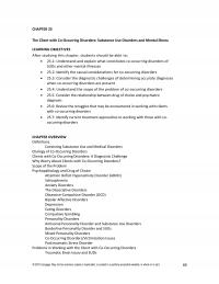 Counseling Chapter 25 The Client With Cooccurring Disorders Substance Use Disorders And Mental Illness