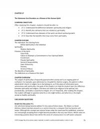 Counseling Chapter 27 The Substance Use Disorders Disease The Human Spirit Learning Objectives After