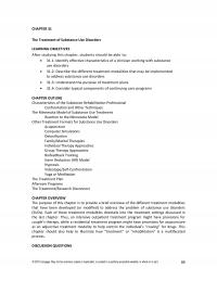 Counseling Chapter 31 The Treatment Substance Use Disorders Learning Objectives After Studying This