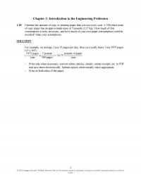 Civil Engineering Chapter 1 Introduction The Engineering Profession Estimate The Amount Copy Printing Paper That