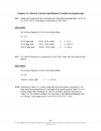 Civil Engineering Chapter 12 Electric Current And Related Variables Engineering What The Current That Flows