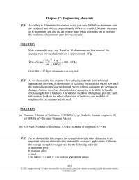 Civil Engineering Chapter 17 Engineering Materials According Aluminum Association Every Year Over Billion Aluminum Cans