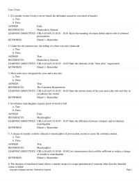 Counseling Murder Victims Body Never Found The Defendant Cannot Convicted Murder