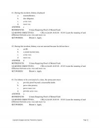 Counseling During This Incident Johnny Displayed Reasonableness Due Diligence Actus Reus Mens
