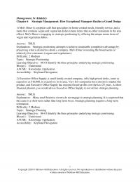 Management Chapter 6 Management Kinicki Strategic Management How Exceptional Managers Realize Grand Design Mels