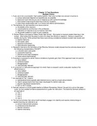 History & Theory Chapter 13 Test Questions Multiple Choice You Are Successful Highquality Teacher Then Your