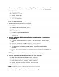 Sales 978-1138951723 Chapter 3 Quiz