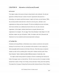 Communications Chapter 10&nbsp; Alternatives The Inverted Pyramid Overview This Replaces The Section Feature