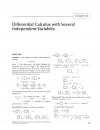 Chemical Engineering Chapter 8