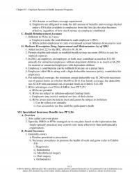 Human Resources Chapter 5  Employersponsored Health Insurance Programs Also Known Uniform Coverage Requirement Employers Are