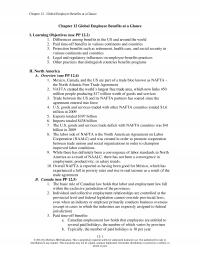 Human Resources Chapter 12  Global Employee Benefits Glance Global Employee Benefits Glance Learning Objectives