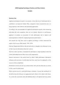 Applying Physiology In Business