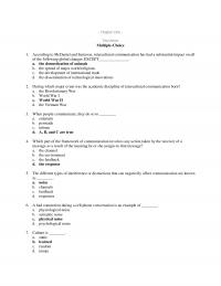 Performing Arts 978-1285077390 Chapter 1 Quiz