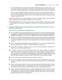 Management Chapter 22e 2 Case Teaching Note? Nucor Corporation All The Operating Practices Policies And Procedures