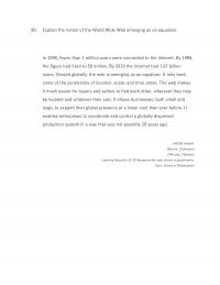 International Business Chapter 1 Explain The Notion The World Wide Web Emerging Equalizer Fewer Than Million
