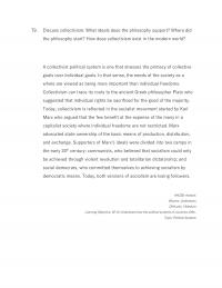 International Business Chapter 2 Discuss Collectivism What Ideals Does The Philosophy Support Where Did The Philosophy