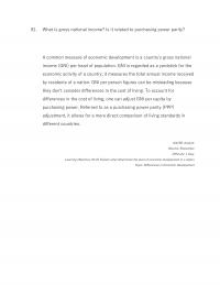 International Business Chapter 3 What Gross National Income Related Purchasing Power Parity Common Measure Economic Development