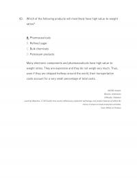 International Business Chapter 17 Which The Following Products Will Most Likely Have High Valuetoweight Ratios Pharmaceuticals