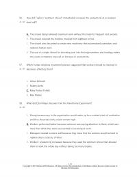 Human Resources Chapter 1 How Did Taylors Optimum Shovel Immediately Increase The Productivity Eastern Steel Mill