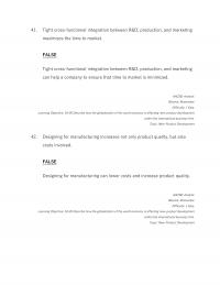 International Business Chapter 18 Tight Crossfunctional Integration Between Rampd Production And Marketing Maximizes The Time Market