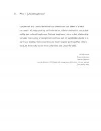 International Business Chapter 19 What Cultural Toughness Mendenhall And Oddou Identified Four Dimensions That Seem Predict