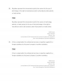 International Business Chapter 20 Royalties Represent The Remuneration Paid The Owners For The Use Technology The