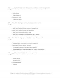 Human Resources Chapter 7 Primarily Based Not What You Know But Who You Know The Organization