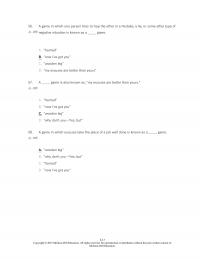 Human Resources Chapter 8 Game Which One Person Tries Trap The Other Mistake Lie Some Other