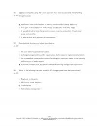 Human Resources Chapter 9 Japanese Companies Using The Kaizen Approach Have Been Successful Implementing Change Because