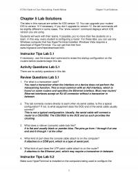 Networking Chapter 5 Homework Ccna Guide Cisco Networking Fourth Edition Lab Solutions Lab Solutions