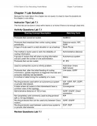 Networking Chapter 7 Homework Ccna Guide Cisco Networking Fourth Edition Lab Solutions Lab Solutions