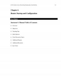 Networking Chapter 9 Ccna Guide Cisco Networking Fundamentals Fourth Edition Router Startup And Configuration