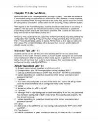 Networking Chapter 11 Homework Ccna Guide Cisco Networking Fourth Edition Lab Solutions Lab Solutions