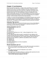 Networking Chapter 12 Homework Ccna Guide Cisco Networking Fourth Edition Lab Solutions Lab Solutions