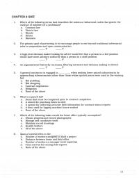 Civil Engineering Chapter 8 Which the following terms best describes the norms or behavioral codes that&nbsp;
